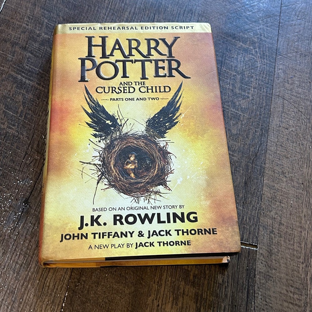 Harry Potter and the Cursed Child Parts 1 & 2 Special Rehearsal Script Hardcover